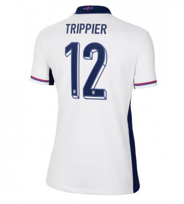 Inglaterra Kieran Trippier #12 Primera Equipación Mujer Eurocopa 2024 Manga Corta